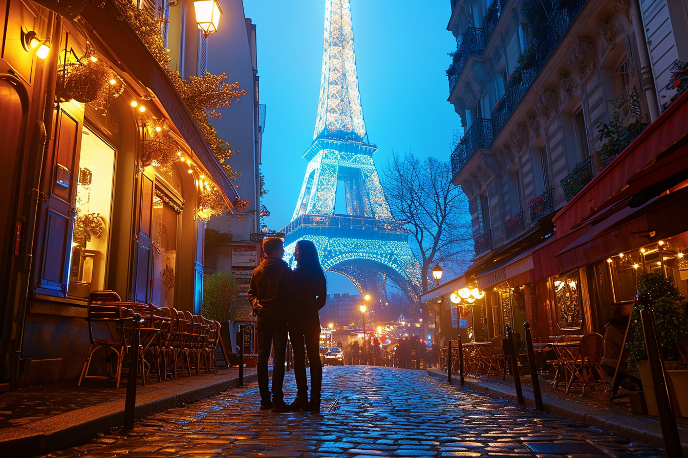 La vie parisienne culturelle après le coucher du soleil